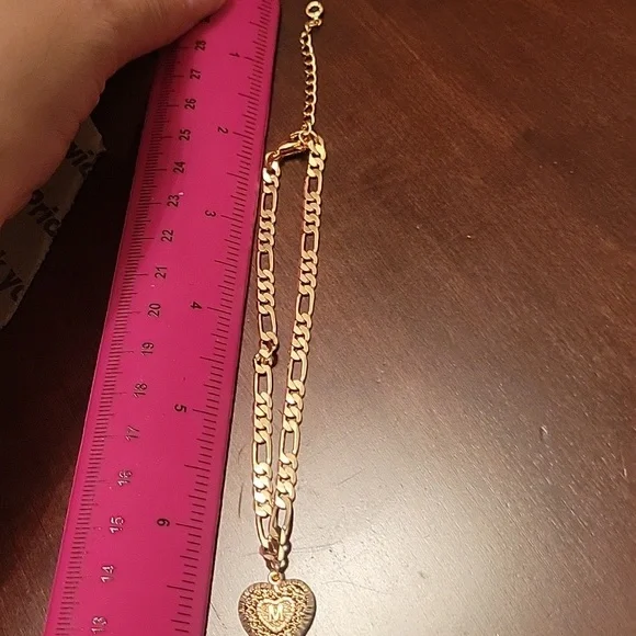 Bracelet letter heart M - Picture 3 of 3